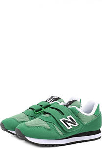 Комбинированные кроссовки 373 с застежкой велькро New Balance