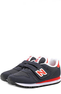 Комбинированные кроссовки 373 с застежкой велькро New Balance