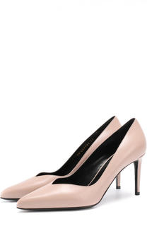 Кожаные туфли Paris Skinny на шпильке Saint Laurent