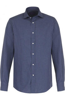 Хлопковая рубашка в клетку Ralph Lauren