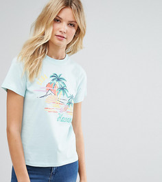 Футболка с принтом ASOS TALL - Синий