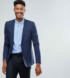Синий облегающий блейзер ASOS TALL - Синий