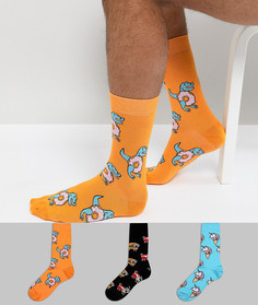 3 пары носков ASOS - Мульти