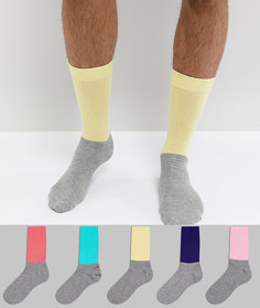 5 пар носков ASOS - Мульти