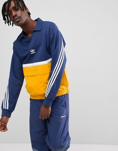 Темно-синяя спортивная куртка adidas Originals Nova CE4811 - Темно-синий