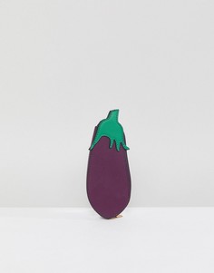 Кошелек для монет ASOS Aubergine - Фиолетовый