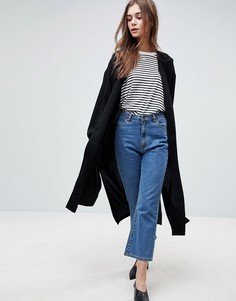 Легкая куртка без застежек ASOS Tailored - Черный