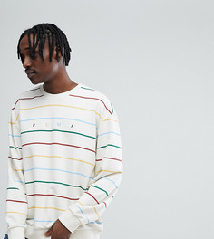 Белый свитшот в полоску Puma эксклюзивно для ASOS - Белый