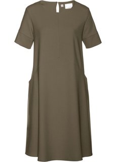 Платье (темно-оливковый) Bonprix