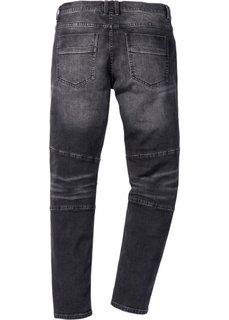 Джинсы-стретч Slim Fit Straight, длина (в дюймах) 32 (черный деним) Bonprix