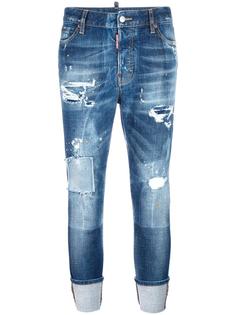 джинсы London с рваными деталями Dsquared2
