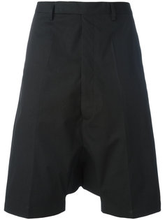 шорты с заниженным шаговым швом Rick Owens