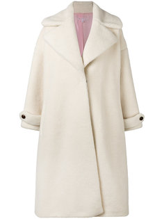 пальто с контрастными пуговицами Olympia Le-Tan