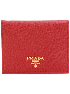 классический кошелек с логотипом Prada