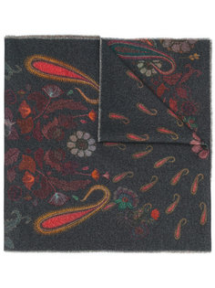 шарф с узором пейсли Paul Smith