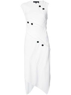 Spiral dress with button details Proenza Schouler