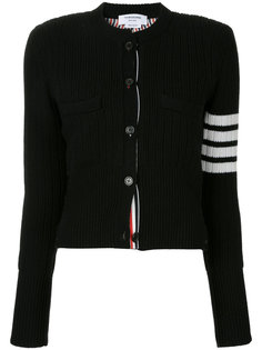 кардиган с полосками на рукаве Thom Browne