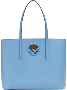 logo shopper tote Fendi
