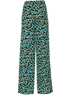 printed high waist trousers Marni