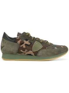 камуфляжные кроссовки Philippe Model