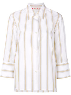 striped wide cuff shirt Marni