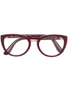 очки с овальной оправой Dolce &amp; Gabbana Eyewear