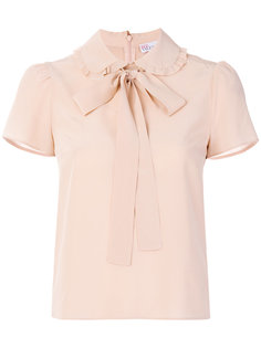 блузка с завязкой на бант Red Valentino