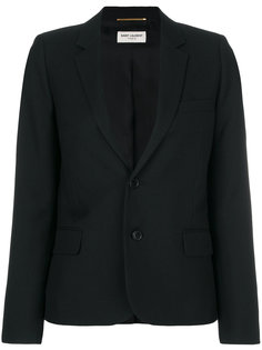 однобортный пиджак Saint Laurent