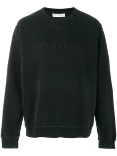 толстовка с вышитым логотипом  JW Anderson