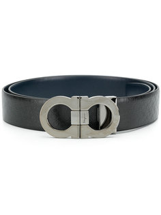 ремень с пряжкой double Gancio Salvatore Ferragamo