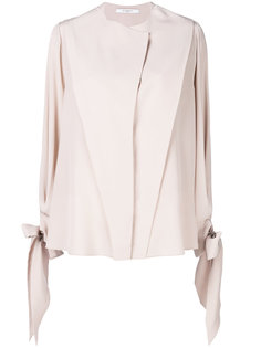 драпированная блузка с завязками  Givenchy