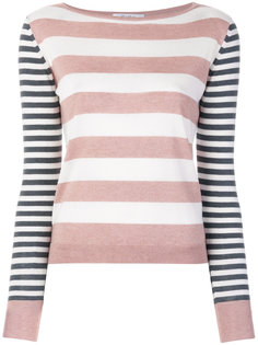полосатый трикотажный топ  Max Mara