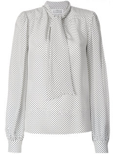 блузка в горошек Maison Margiela