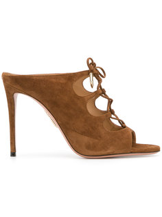 мюли Flirt Aquazzura