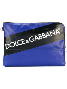 клатч с логотипом Dolce &amp; Gabbana