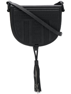 сумка с тиснением и кисточкой Saint Laurent