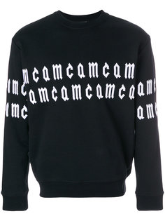 scrolling logo sweatshirt McQ Alexander McQueen