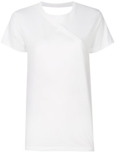 футболка асимметричного кроя Helmut Lang