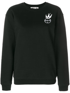 толстовка с нашивкой и вышивкой McQ Alexander McQueen