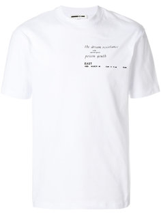 футболка с приспущенными плечами McQ Alexander McQueen