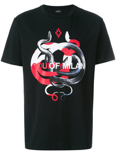 футболка с принтом змей Marcelo Burlon County Of Milan