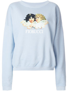 толстовка с принтом логотипа Fiorucci