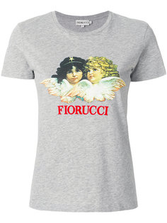 футболка с принтом-логотипом Fiorucci