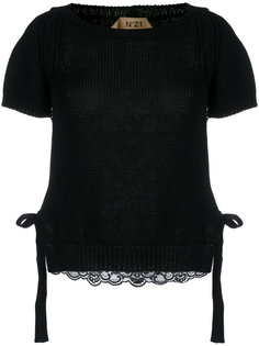 knitted lace top Nº21