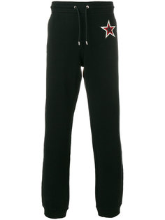 спортивные брюки с заплатками  Givenchy