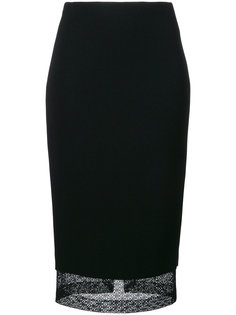 lace hem pencil skirt Victoria Beckham