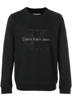 толстовка с вышитым логотипом Calvin Klein Jeans