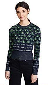 Carven Cropped Sweater