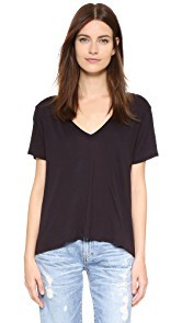 Enza Costa Boy V Neck Tee