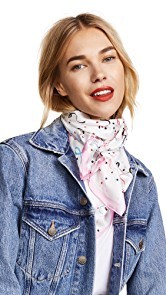 Kate Spade New York Confetti Silk Square Scarf